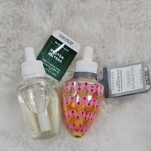 Bath & Body Works Wallflower refills candies sugar plum sweater weather